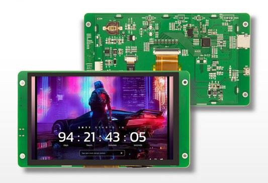 7. 0- بوصة TFT مع شاشة تعمل باللمس لعداد الكهرباء